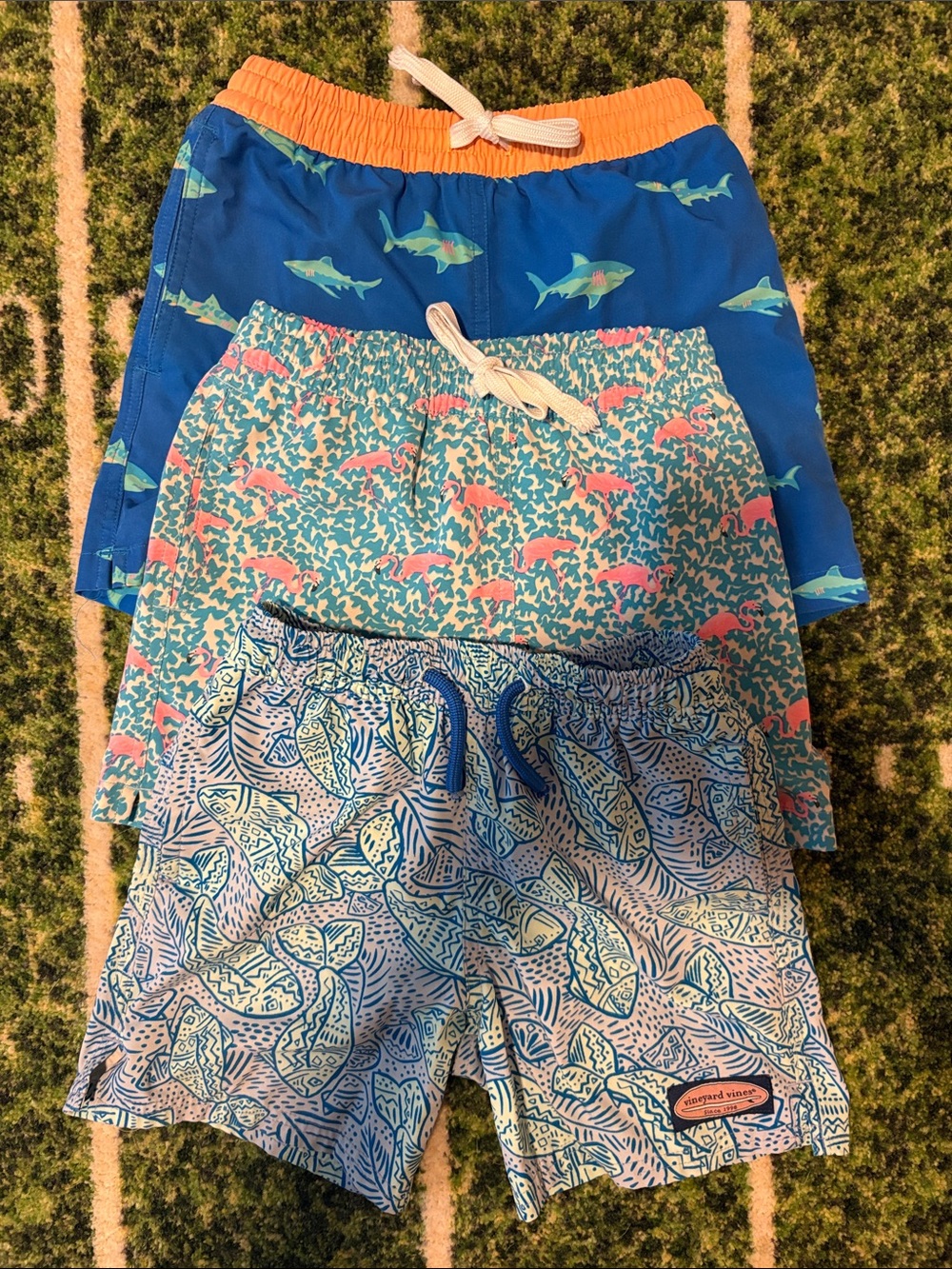 Chubbies (2 - age 6/7) and Vineyard Vines boys Swim Shorts (Ages 6)
